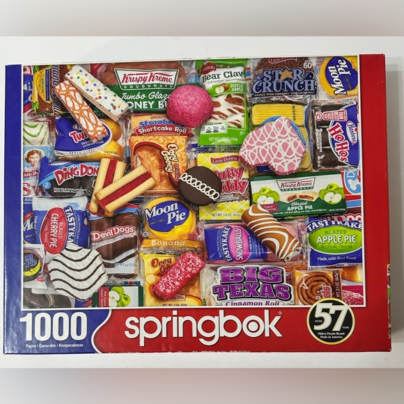 Other - 🧩 Sweet Buns! Snack Treats - 2000 Piece Jigsaw Puzzle 🍩